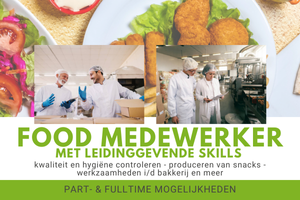 Vacature food medewerker bakkerij leidinggevend Maarheeze